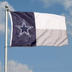 Dallas Cowboys Flag Banner Texas‎ Style Mancave Tailgate Garage New 3x5ft
